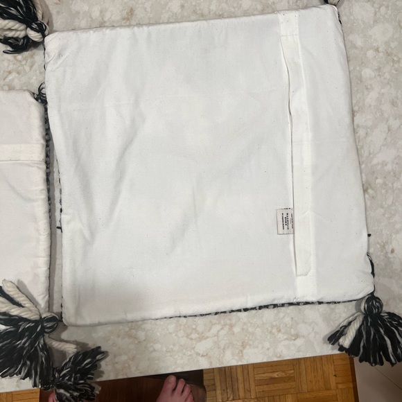 Magnolia Home By Joanna Gaines Square Throw Pillow Cover X 2 - Picture 6 of 8